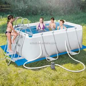 Haute qualité PLUS XXXXL 956*488*432 cm piscine à air extérieur gonflable piscine hors sol
