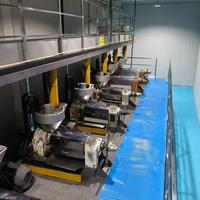 Presse à huile automatique à haut rendement pour l'extraction d'huile d'arachide, de sésame, d'amande et de soja avec une capacité de 7T/J