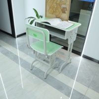 Muebles Comerciales, Mesa y Silla de Aprendizaje Escolar, Mesa y Silla Elevables de Entrenamiento, Protección Ambiental, Duraderas