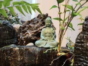 Statua Paesaggistica Drago Divino Acquatico per <span class=keywords><strong>Acquario</strong></span>, Scultura in Pietra, Pietra Verde, Bonsai, Micro Paesaggio, Accessori per Acquari - Product Image 6