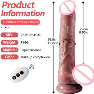 Cross-border Best-Selling DildoRooster Liquid Silicone <b>Vibrator</b> for Women's Safe Adult Self-Pleasuring 100% Waterproof - Product Image 1