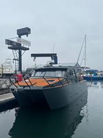 Sea King 10-12m Catamaran Bateau de pêche Maison familiale Bateau en aluminium Petit yacht