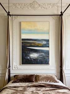 抽象画 キャンバス 油絵 手描き ホームデコレーション 壁画 アクリル絵画 サプライヤー - Product Image 1