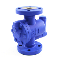 Trampa de Vapor de Tipo Flotador Libre KXC, Trampa de Vapor de Cubeta Invertida, Extremos de Brida Eléctrica de Seguridad, Acero Inoxidable SS304/SS316 DN40-DN600
