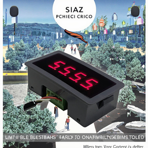 Affichage numérique à tube LED avec interface RS485/RS232/TTL et entrée <span class=keywords><strong>analogique</strong></span> pour les applications commerciales en libre-service en extérieur - Product Image 3