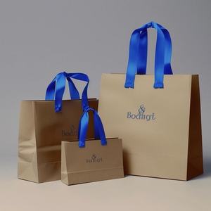 Tùy Chỉnh Sang Trọng Đẹp Các Tông Giấy Hộp Quà Tặng Với Rộng Dưới Ribbon Và Từ Đóng Cửa Cho Mua Sắm Túi Giấy - Product Image 5