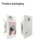 Reloj Inteligente DIRAY S7 de 1.955 Pulgadas con Llamadas Bluetooth, Resistente al Agua IP68, Monitor de Ritmo Cardíaco y Sueño, Más de 100 Deportes, Batería de 280 mAh, Reloj Deportivo Inteligente