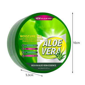 Jiajie — gel à l'<span class=keywords><strong>aloe</strong></span> <span class=keywords><strong>vera</strong></span>, crème 100% pure, apaisante, étiquette privée - Product Image 4
