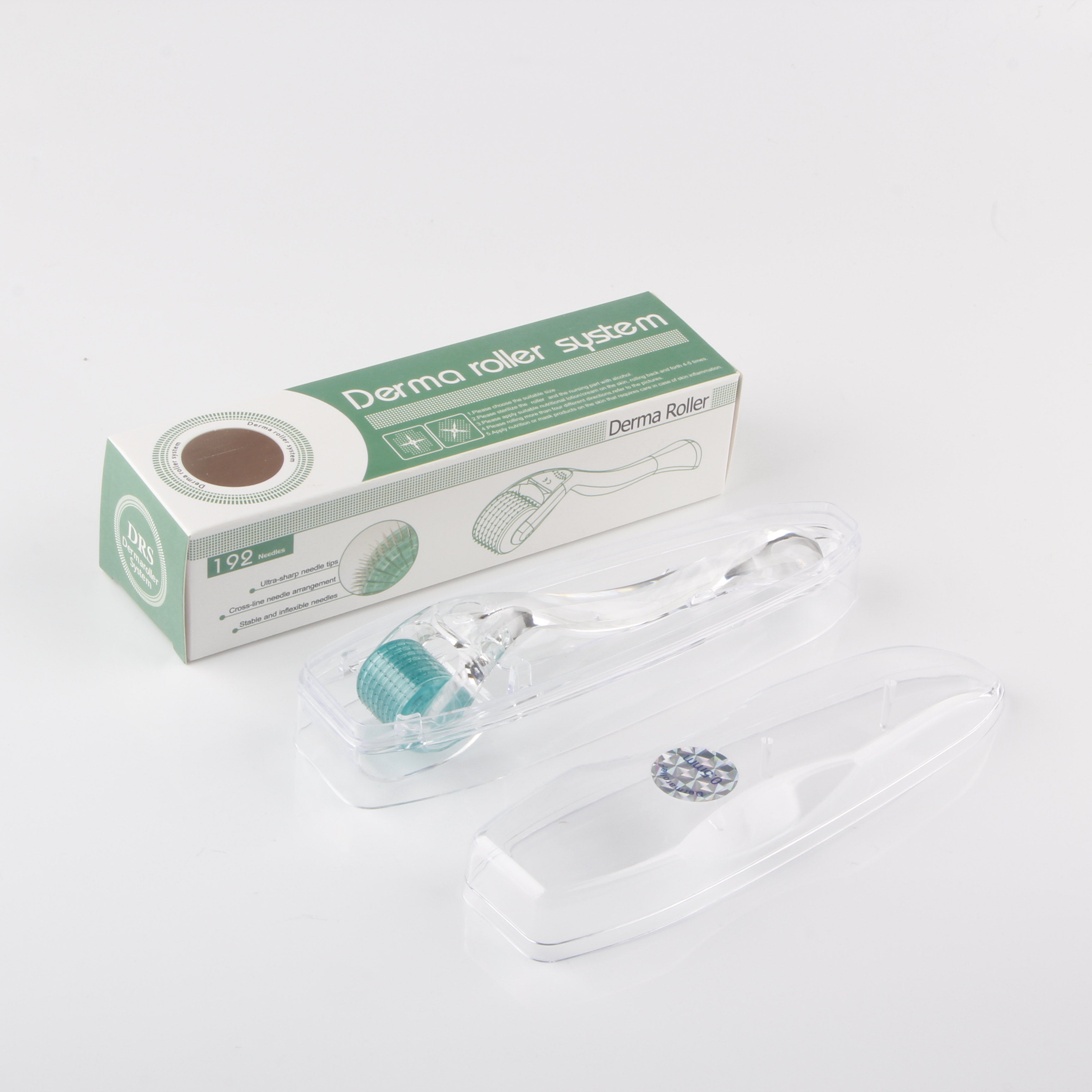 Титановые иглы для бороды 540, ролик для кожи 0,5, 0,25 мм, ролик для мезотерапии, набор настоящих игл для лица