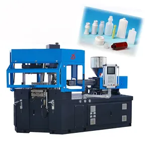 Tablet Fles Blaasmachine Kleine Hdpe Pehd Pp Abs Ps Plastic Volautomatische Lage Prijzen Stretch Extrusie Injectie