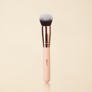 Brocha de maquillaje individual para polvos, pelo sintético suave, brocha grande y esponjosa para colorete, brocha profesional para maquillaje facial. - Product Image 1