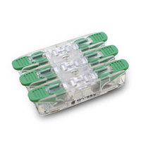 Adaptateur de borne à sertir à passage direct en cuivre série OJ-28, 1 broche, 3 broches, pour éclairage LED, connecteur de câble PC rapide