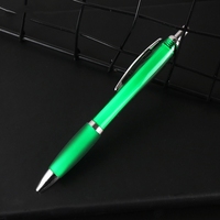 Stylos à bille en plastique, matériau recyclé, stylos personnalisés avec logo pour l'école, le bureau, stylos à bille en plastique personnalisables pas chers en gros