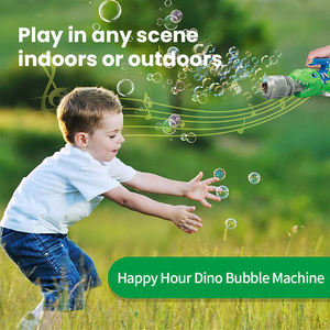 Pistolet à bulles électrique en forme de requin ou de crocodile, avec lumières et musique, automatique, solution 150 ml, jouet d'été pour enfants, cadeau pour l'extérieur - Product Image 3