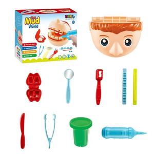 Cross-border Explosions Small Dentists Plasticine Color Mud Teeth Making Teeth <b>Toy</b> <b>Set</b> <b>Tools</b> Children's Educational <b>Toys</b> - Product Image 4