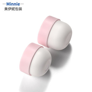 Tarro de Crema Minnie de Boca Ancha, Envase Cosmético de Plástico PP, Forma Redonda para Almacenar Mascarillas Faciales y Polvos - Product Image 3
