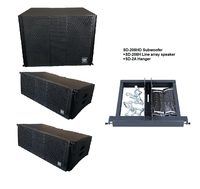 Équipement de sonorisation haut de gamme Haut-parleurs Subwoofer Line Array Système de haut-parleurs Line Array d'occasion à vendre