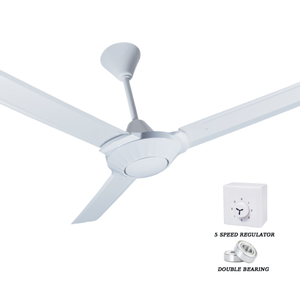 Malaisie Sirim CB Certificat Energy Star Moteur en cuivre silencieux 60 pouces 1500mm Ventilateur de plafond géant industriel vers la Jordanie - Product Image 5