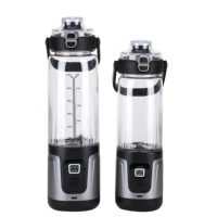 Oplaadbare Type C Outdoor Huishoudelijke Fruitgroente Smoothie Juicer Tritan Body Cup Mini Draagbare Handblender Krachtig 12