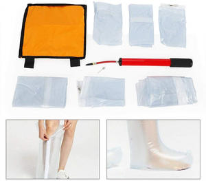 Juego de férulas de aire inflables de PVC para rescate de emergencia médica con bomba, cojín ortopédico para todo el cuerpo, férula de aire para tobillo - Product Image 6