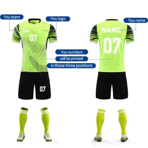 Vente en gros de maillots de football de haute qualité à séchage rapide maillots de football uniformes de football maillots de football pour hommes - Product Image 2