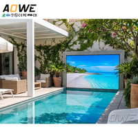 AOWE 6800-12000 Nits Luminosité IP66 Écran LED couleur pour mur vidéo, panneau d'affichage SDK pour piscine extérieure et centre commercial
