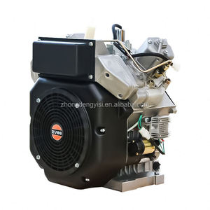 มอเตอร์เรืออุตสาหกรรม LC2V80 พร้อมเกียร์และลูกปืน 15 แรงม้า 4 จังหวะ เบนซิน 2 สูบ สตาร์ทไฟฟ้า ประหยัดน้ำมัน - Product Image 2