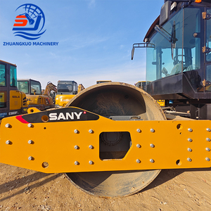 Used <strong>SANY</strong> SSR220 Road <strong>Roller</strong> Compactor Affordable Vibratory <strong>Roller</strong> in Good Condition - Product Image 3