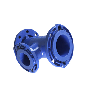 ข้อต่อเหล็กดัดอ่อนแบบปล่อยขอบ EN545 รูปตัวที - Product Image 4
