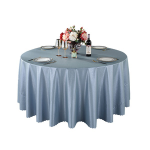 90 yuvarlak masa örtüsü düğün beyaz merserize saten yüzey masa örtüleri otel olaylar düğün parti için kahve yemek masası bez - Product Image 6