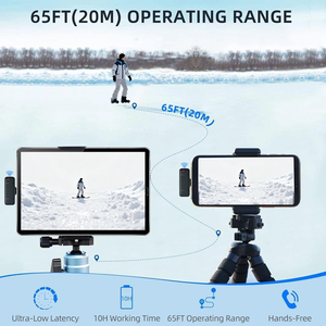 2025สุดยอด K6คลิปออนไร้สายไมโครโฟนรอบทิศทางพร้อมหัวเชื่อมต่อ2.4GHz ชนิด C ชิปเรือธง36ชั่วโมงทำงาน - Product Image 4