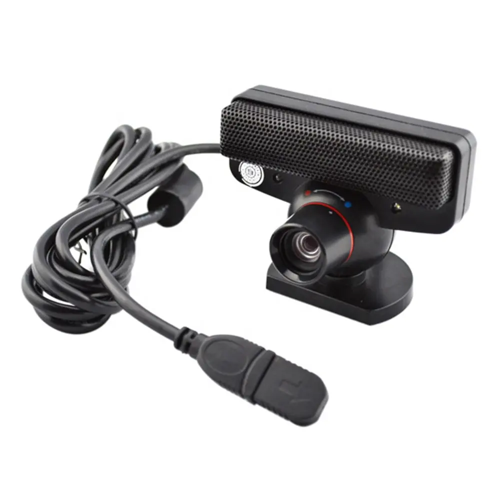 Oyun hareket sensörü geldi kamera PS3 Zoom sistemi Lens Usb hareket göz kamera PC için mikrofon ile