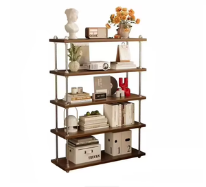 2025 nouveau Vintage-Style cuisine comptoir étagère <span class=keywords><strong>Table</strong></span> à manger <span class=keywords><strong>Table</strong></span> à thé thé tasse support étagère en bois massif - Product Image 2