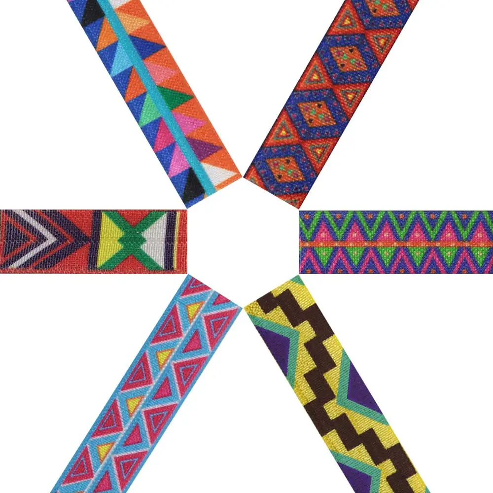 Новый дизайн, широкая эластичная лента с Африканским принтом, аксессуары для одежды