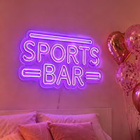 Enseigne néon LED pour chambre à coucher, fête d'anniversaire, décoration intérieure, lumière murale en acrylique à intensité variable, cadeau personnalisé, enseigne néon LED