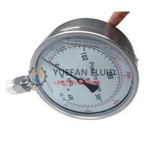 Pompe de nettoyage à haute pression 400 Mpa avec manomètre hydraulique et manomètre à huile pour hydrojetting - Product Image 3