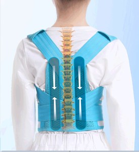 Correttore Posturale <span class=keywords><strong>per</strong></span> Bambini, Cintura di Supporto Lombare Regolabile, <span class=keywords><strong>Corsetto</strong></span> Ortopedico <span class=keywords><strong>per</strong></span> Schiena, <span class=keywords><strong>Spalle</strong></span> e Colonna Vertebrale - Product Image 4