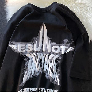Mens Blank Cotton Oversize-<strong>t</strong> <strong>Shirt</strong> Drop Shoulder <strong>Design</strong> Puff Printing <strong>3d</strong> Custom Quality Printing Screen Printing <strong>t</strong> <strong>Shirt</strong> - Product Image 3