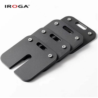 Iroga Fitness Super Durable Multi-Fonction Verrouillage Rapide Carré Réglable Haltère Barbell Kettlebell Avec Plaques Détachables