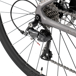 Vélo de route <span class=keywords><strong>TWITTER</strong></span> C6-SP 16 vitesses, freins hydrauliques complets, cadre en alliage, vélo de course 700C avec pédales ordinaires pour adulte - Product Image 5