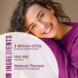 Private Label Hoogwaardige Probiotica Gummies voor Vrouwen in de Menopauze voor Spijsverteringsondersteuning en Darmgezondheid - Product Image 5