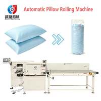 Machine d'emballage automatique de coussins en mousse à mémoire de forme, machine à emballer les coussins en rouleau pour l'emballage des coussins de siège