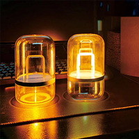 Lampe de table intelligente interactive pour les amoureux, Tuya Wifi, ambiance romantique, double personnage, détection de distance, chambre à coucher, veilleuse