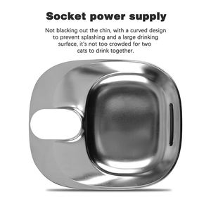 Dispenser air minum hewan peliharaan tanpa kabel, Dispenser air mancur anjing dan kucing kualitas Premium 4L - Product Image 5
