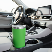 Gobelet isotherme en acier inoxydable à double paroi de 20 oz avec logo personnalisé, revêtement poudré, pour café, voyage et voiture