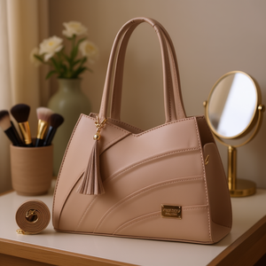 Bolso de Maquillaje para Mujer Fana Kanya, Diseño Inspirado en Sombras de Ojos en Tono Nude, para Adultos - Product Image 2