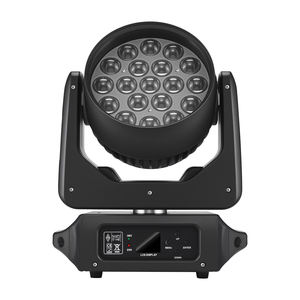 Luces de cabeza móvil de lavado de haz de 260W 19X15W LED RGBW Zoom iluminación de escenario DXM DJ luces para discoteca Bar fiesta Karaoke KTV - Product Image 2