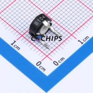 Résistance réglable / Potentiomètre PT06-M-V-104(100K) (Résistance : 100 kOhm) (Précision : 20%) (Puissance : 100 mW) - Product Image 1