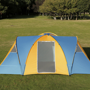 6 Person Family Camping Waterproof <strong>Tent</strong> with <strong>3</strong> <strong>Bedrooms</strong> and 1 Living Room - Product Image 4