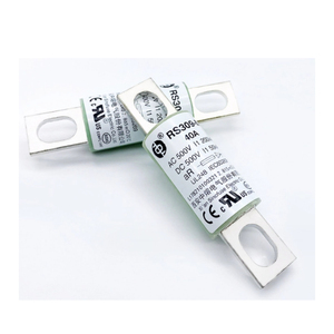 ฟิวส์แรงดันสูง SINOFUSE RS309-MD-35A-40A-45A-50A-60A 500V DC/AC สำหรับเครื่องชาร์จ EV ESS ฟิวส์โซลาร์ - Product Image 1